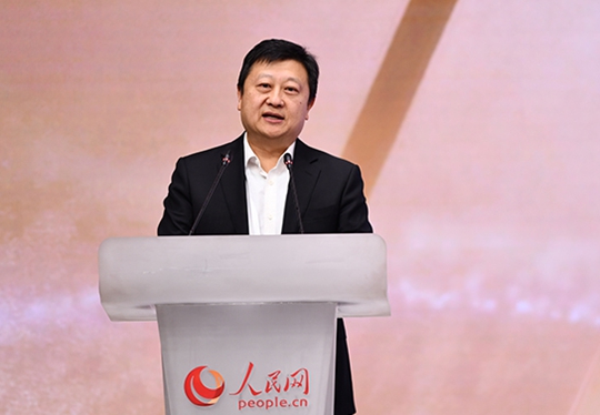 中国上市公司协会党委委员、副会长孙念瑞致辞